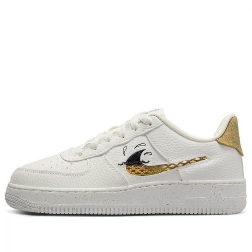Giày Nike Air Force 1 Low ’07 LV8 Next Nature GS ‘Sun Club – White Shark’s Fin’ DQ7690-100