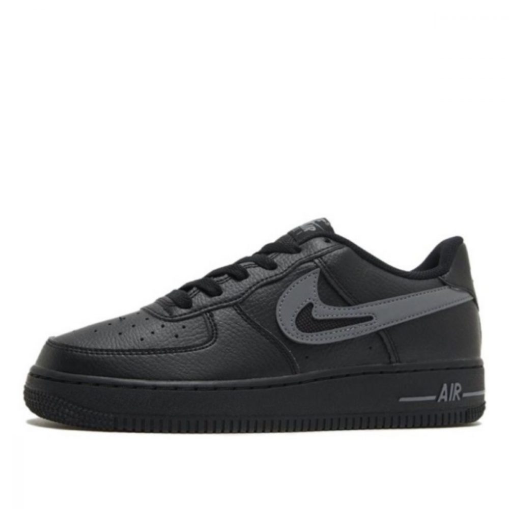 Giày Nike Air Force 1 Low GS Cut Out ‘Black Grey’ FQ2413-001