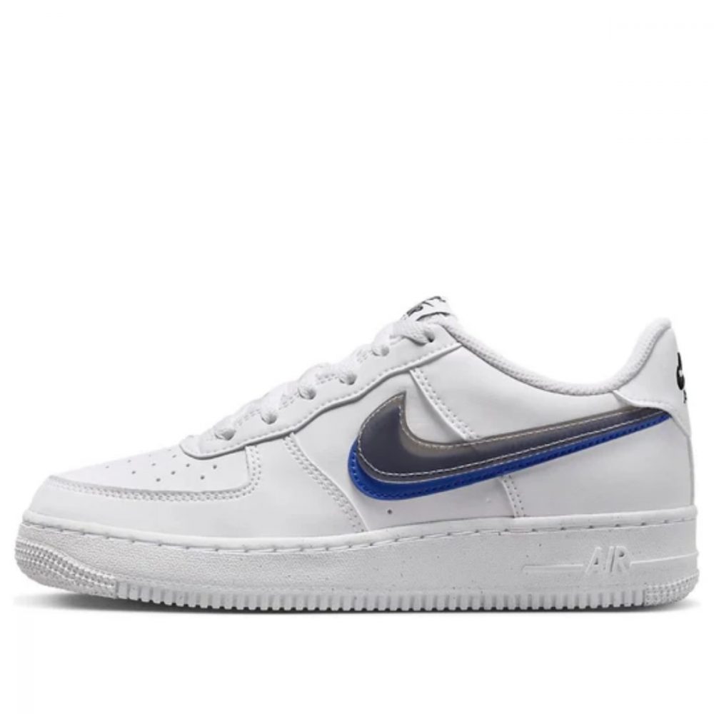 Giày Nike Air Force 1 Low Impact Next Nature Double Swoosh ‘White Black Blue’ FD0688-100