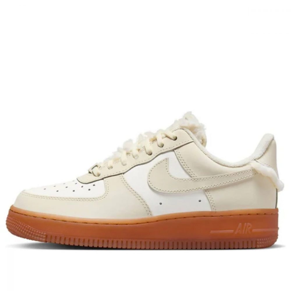 Giày Nike Air Force 1 Low ‘Sail Gum Faux Fur’ FV3701-119