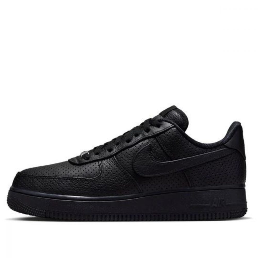 Giày Nike Air Force 1 Low SP ‘Triple Black Perforated’ HF8189-001