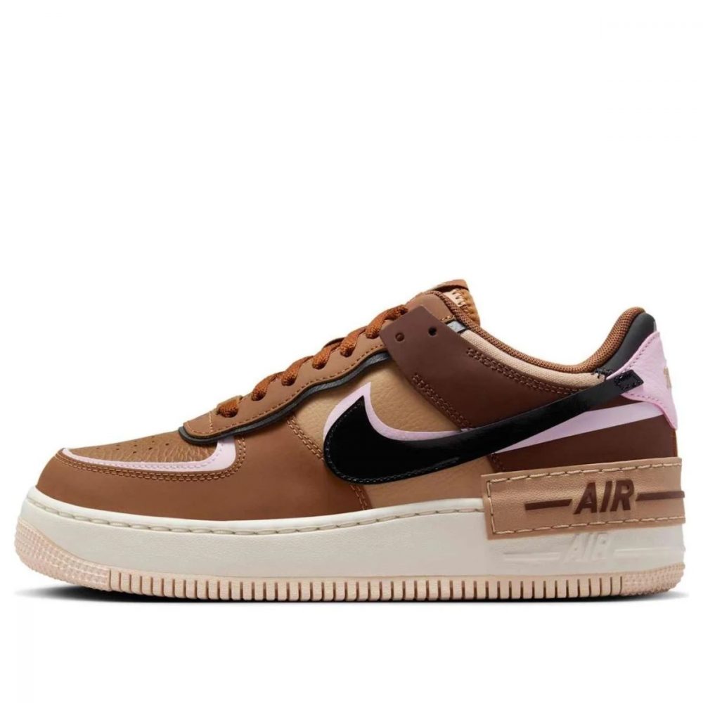 Giày Nike Air Force 1 Shadow ‘Light British Tan Pink Cacao Wow’ DZ1847-200