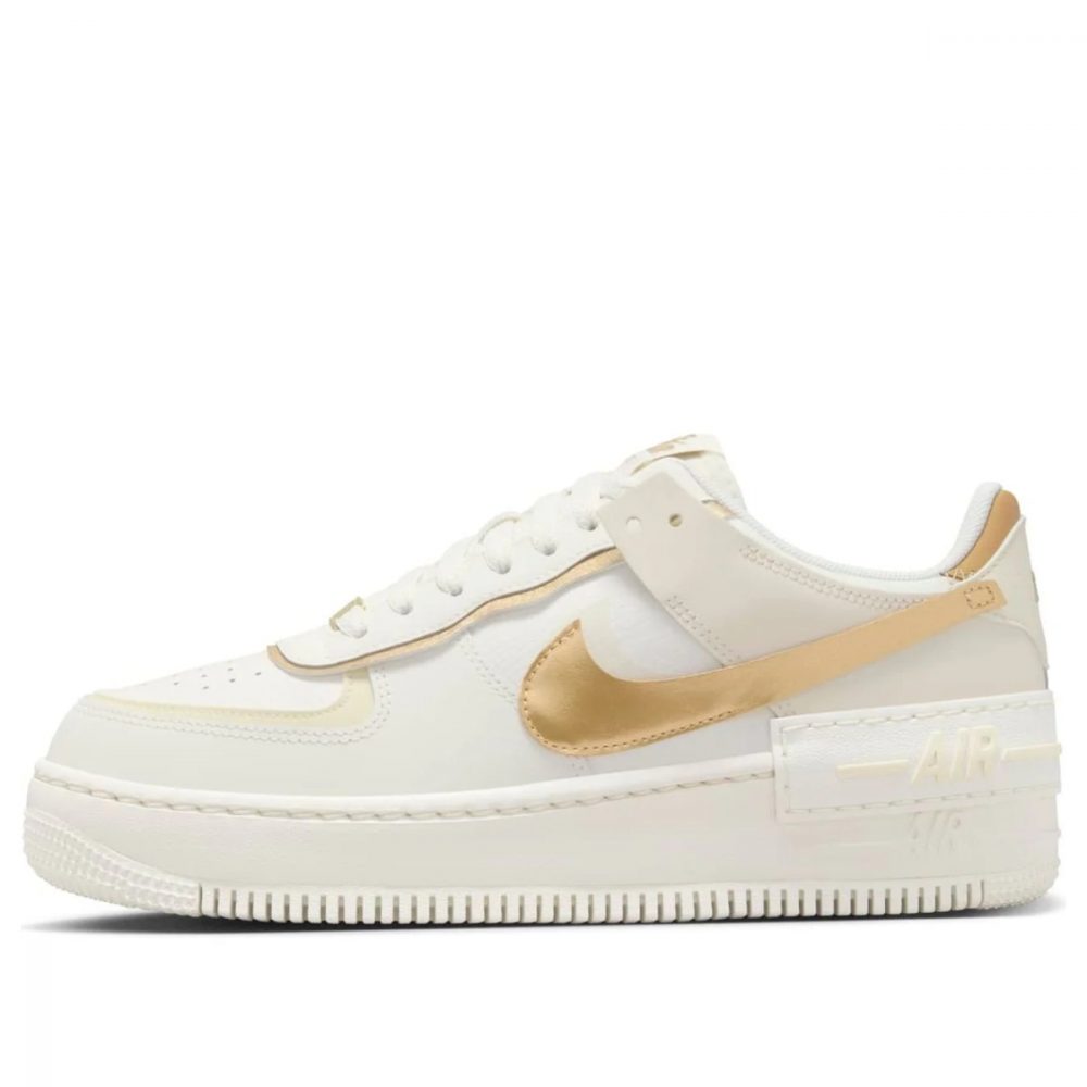 Giày Nike Air Force 1 Shadow ‘Sail Metallic Gold’ DZ1847-108