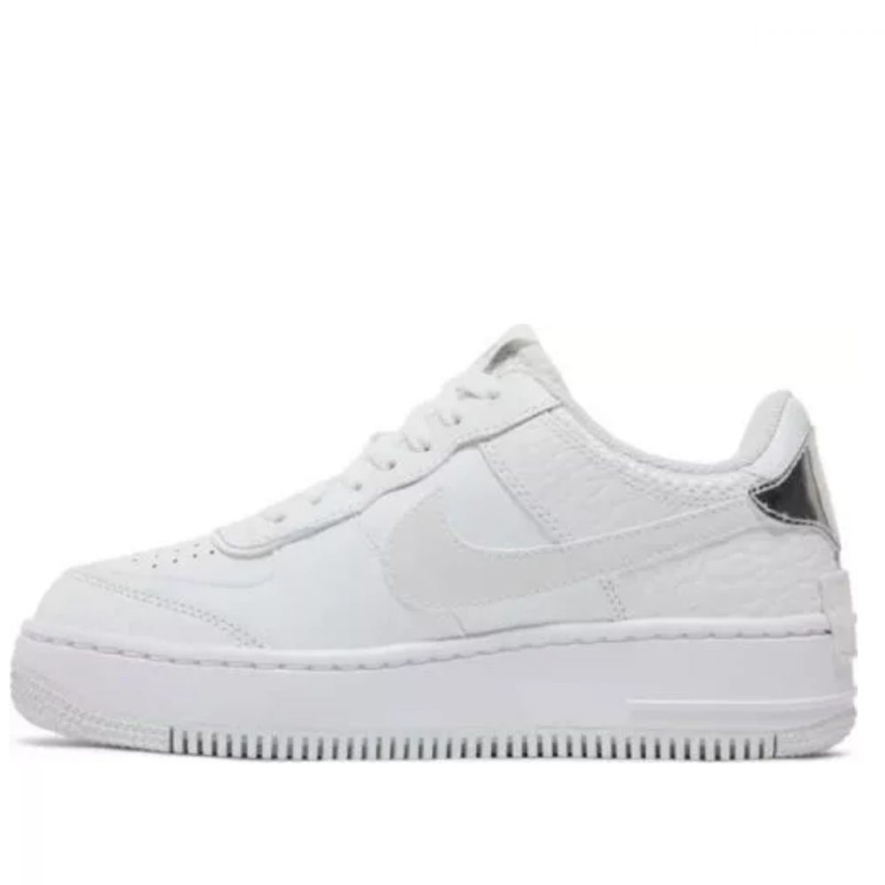 Giày Nike Air Force 1 Shadow ‘White Grey’ DQ0837-100