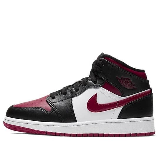 Giày Nike Air Jordan 1 Mid ‘Noble Red’ (GS) 554725-066