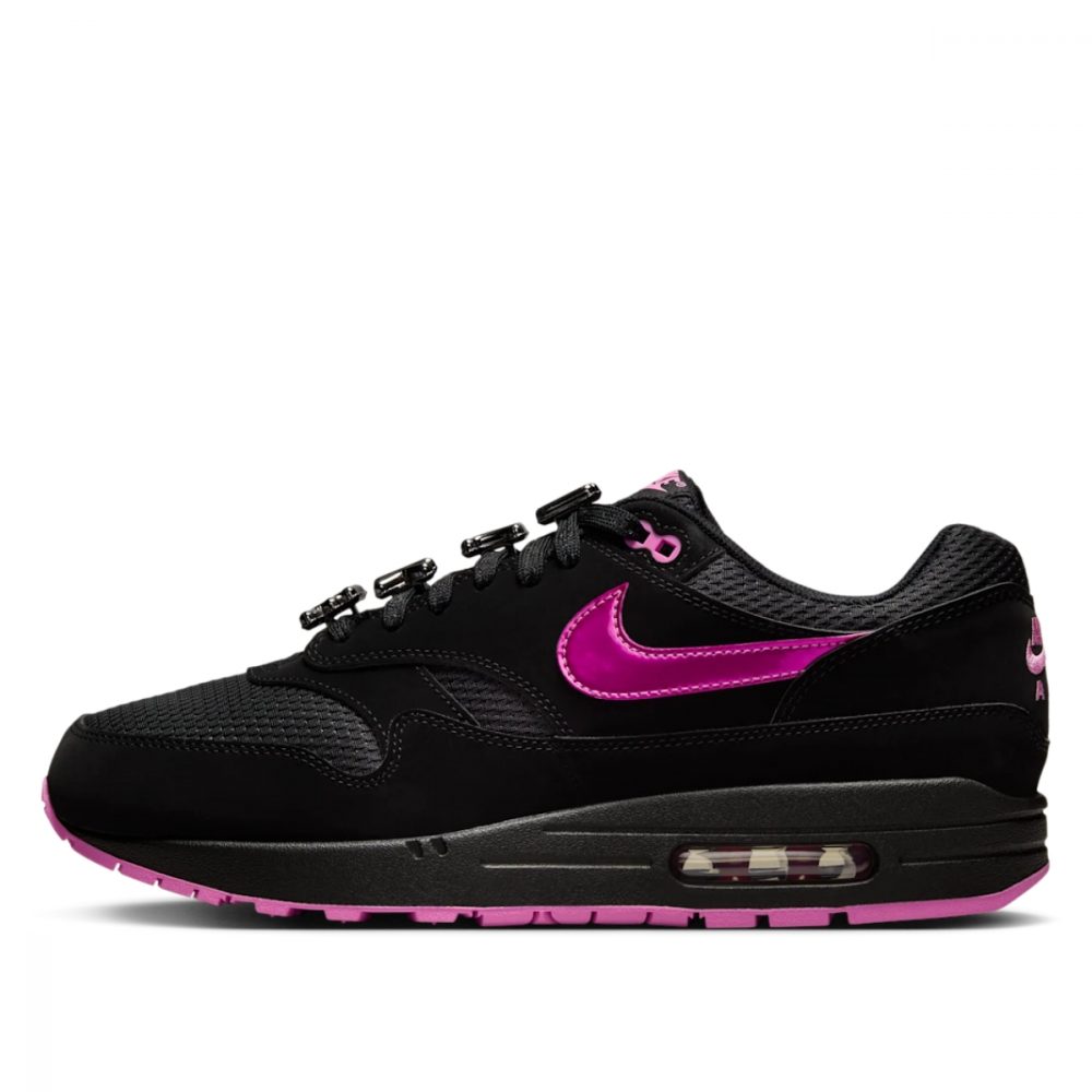 Giày Nike Air Max 1 Premium ‘Black and Playful Pink’ HV2302-001