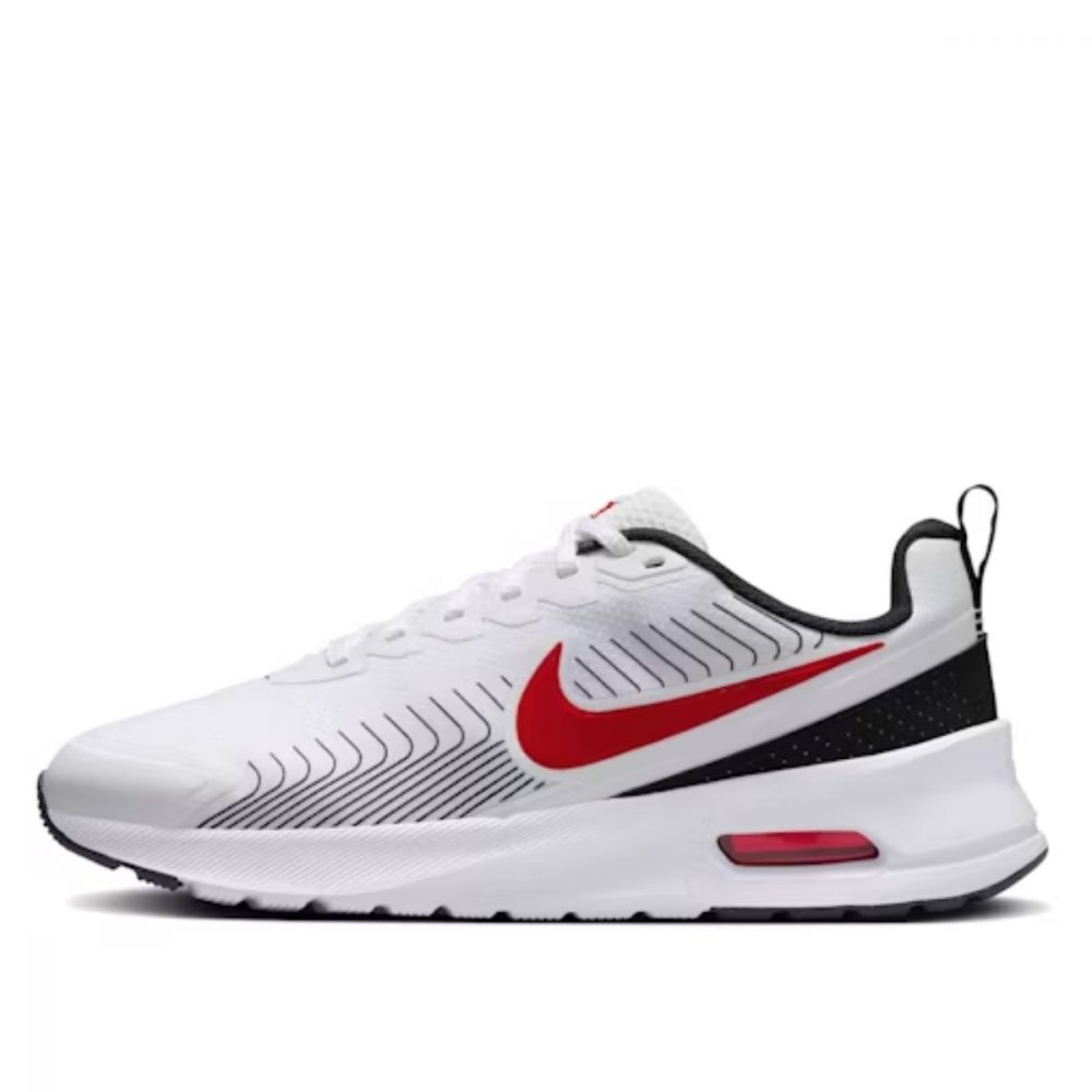 Giày Nike Air Max Nuaxis White Black University Red FD4329-104