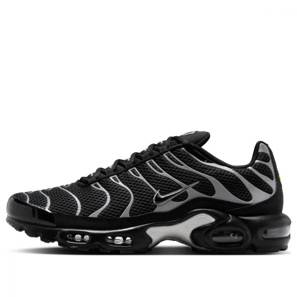 Giày Nike Air Max Plus Premium ‘Black Reflective Silver’ HQ3029-001