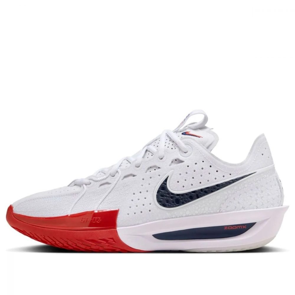 Giày Nike Air Zoom GT Cut 3 EP ‘White Black Red’ DV2918-103