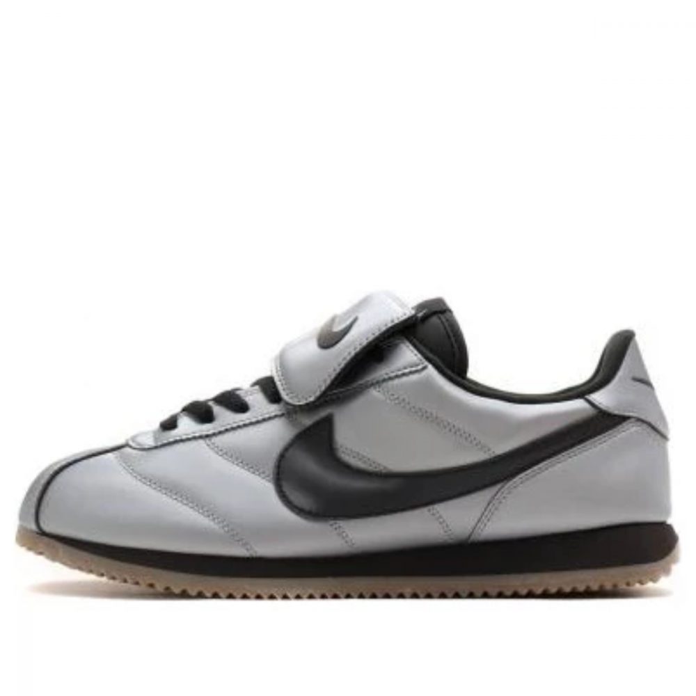 Giày Nike Cortez Leather SE ‘Metallic Cool Grey Black’ HQ3490-099