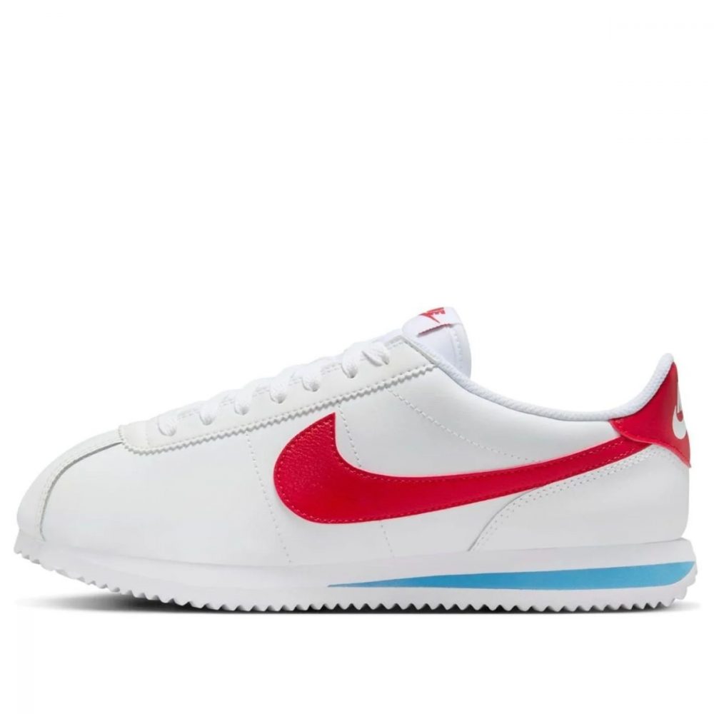 Giày Nike Cortez Leather ‘White Varsity Red Blue’ DN1791-108