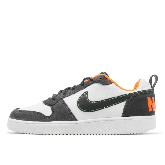 Giày Nike Court Borough Low Premium ‘Anthracite Total Orange’ FQ6858‑108