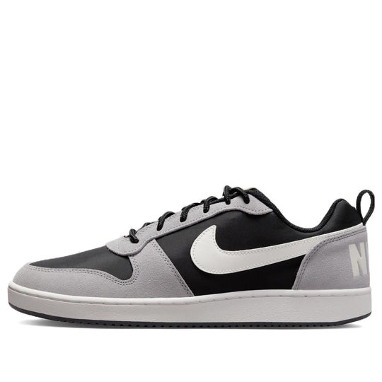 Giày Nike Court Borough Low Premium ‘Black Grey Sail’ 844881-005