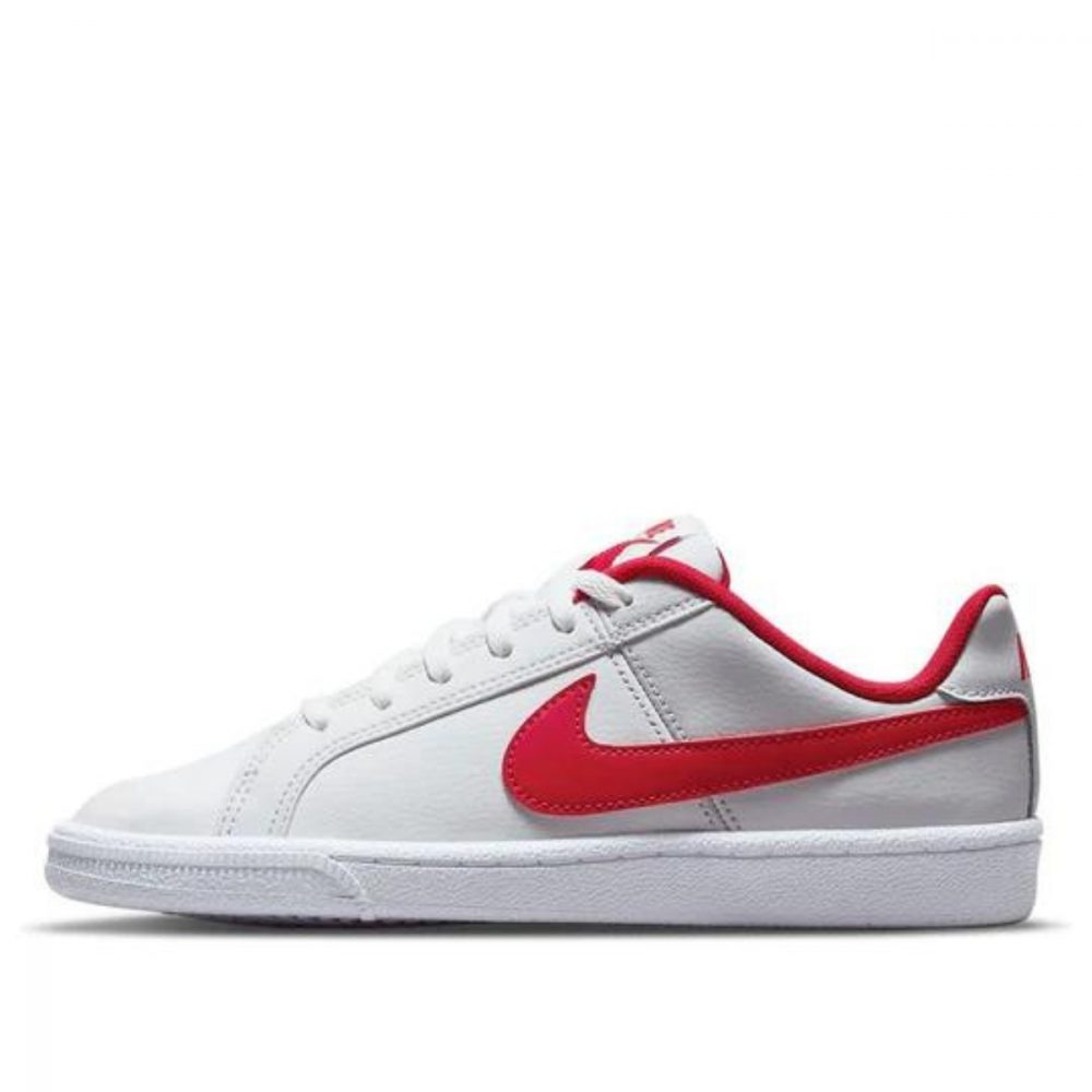 Giày Nike Court Royale Low-Top Sneakers WhiteRed (GS) 833535-101