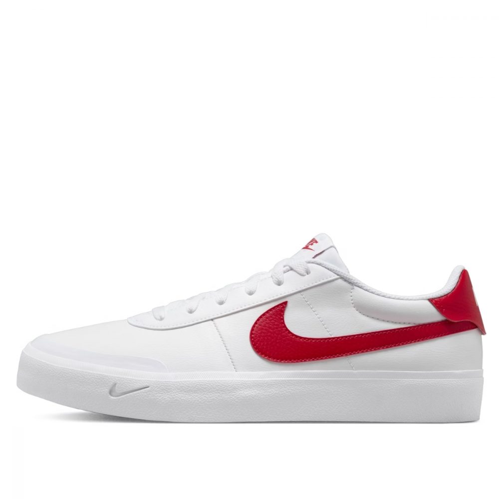 Giày Nike Court Shot White Photon Dust Wolf Grey University Red FQ8146-102
