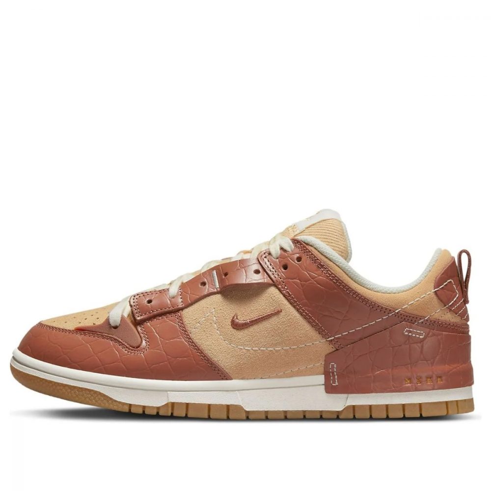 Giày Nike Dunk Low Disrupt 2 ‘Brown Crocodile’ DV1026-215