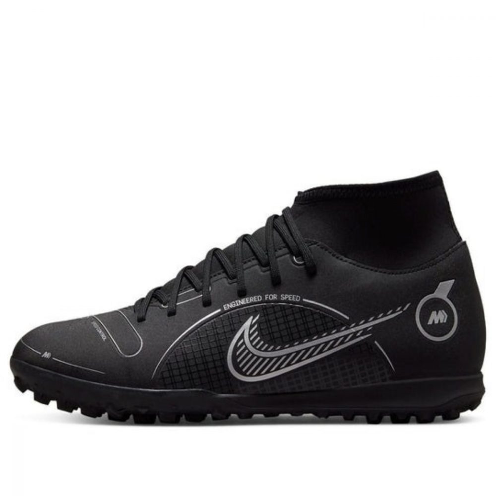 Giày Nike Mercurial Superfly 8 Club TF ‘Black Metallic Silver’ DJ2909-007