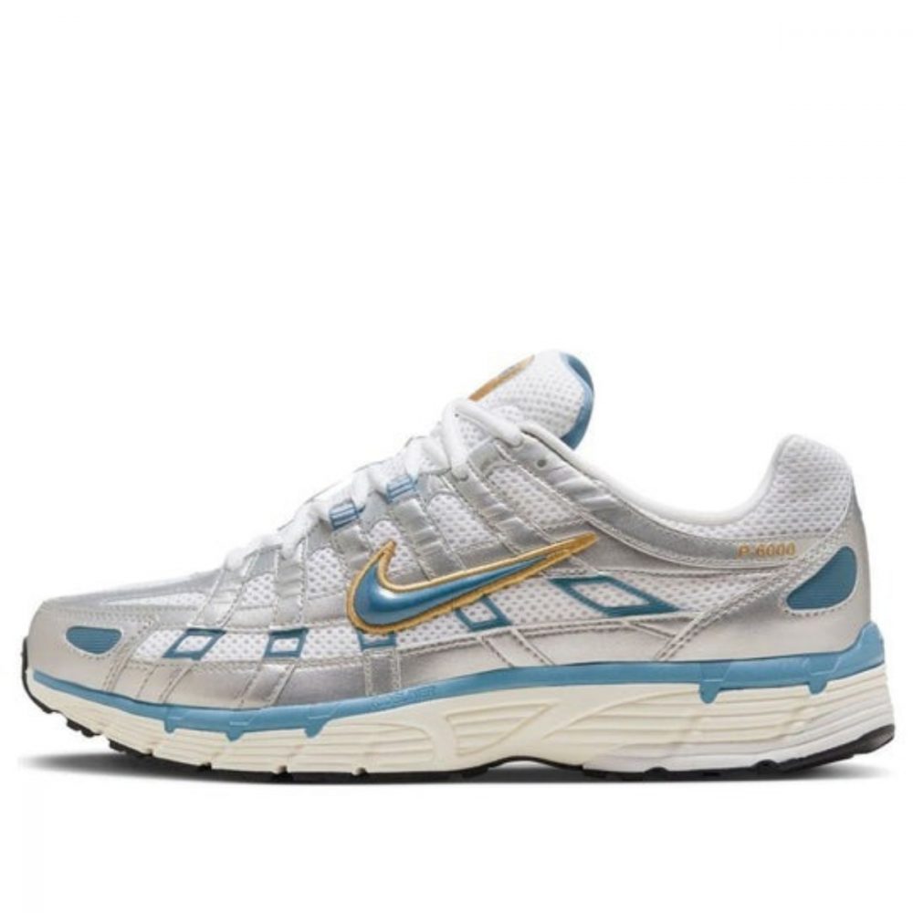 Giày Nike P-6000 ‘Metallic Silver Aegean Storm’ HJ7246-100
