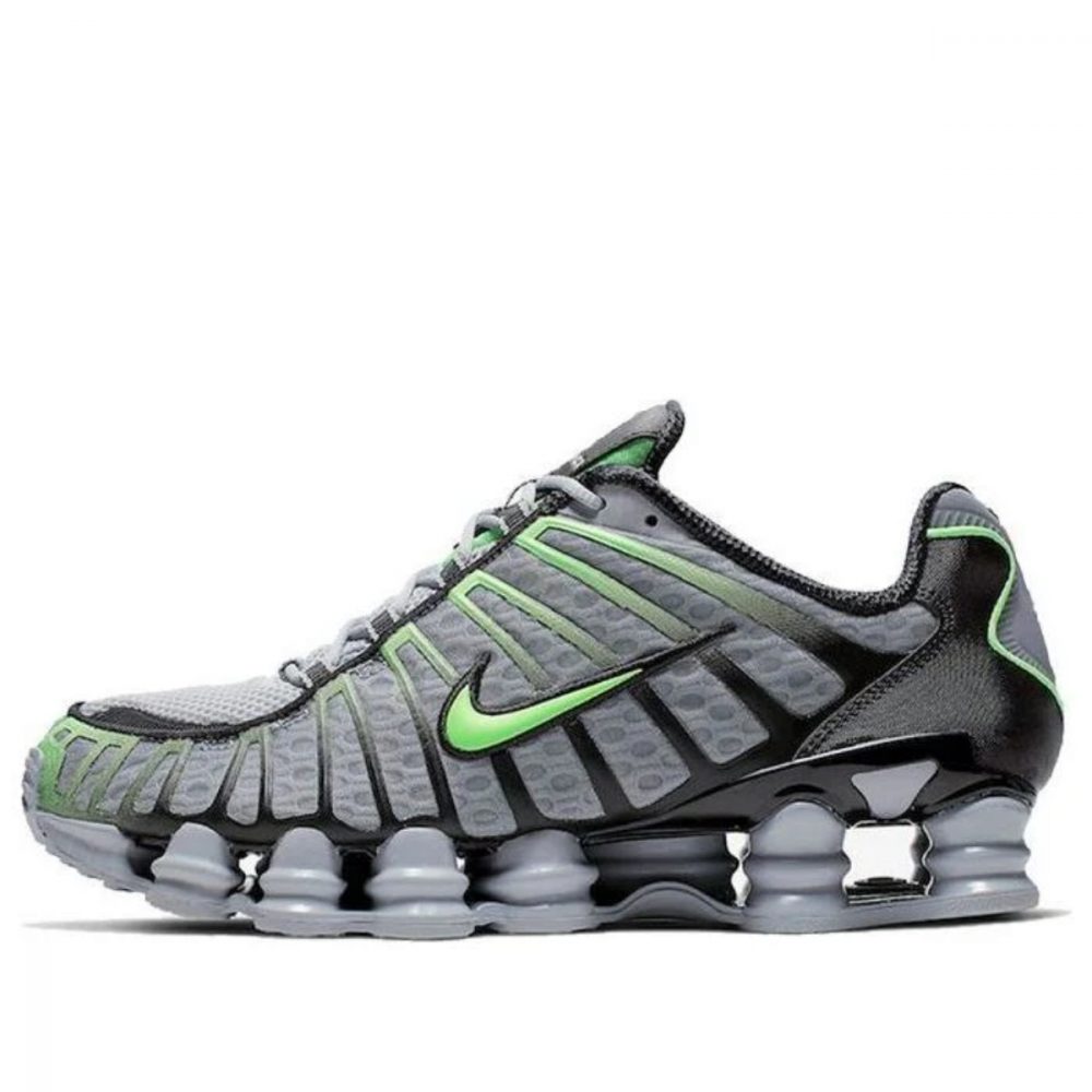 Giày Nike Shox TL ‘Wolf Grey Lime’ AV3595-005