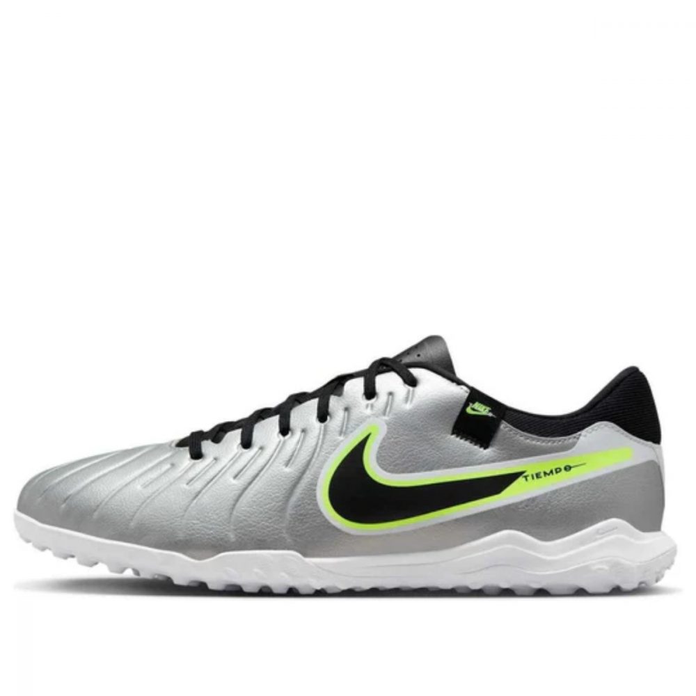 Giày Nike Tiempo Legend 10 Academy TF ‘Metallic Silver Black Volt’ DV4342-001