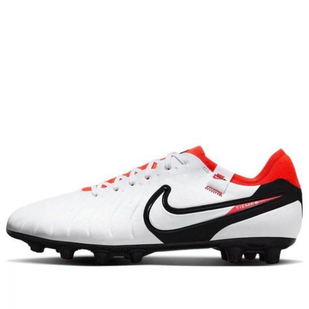 Giày Nike Tiempo Legend 10 Pro HG Low-Top ‘White Bright Crimson’ DV4332-100
