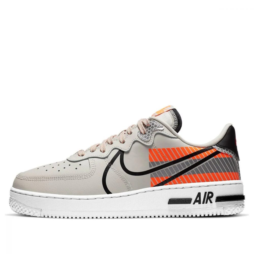 Giày Nike x 3M Air Force 1 Low Reflective ‘Grey Orange’ CT3316-002