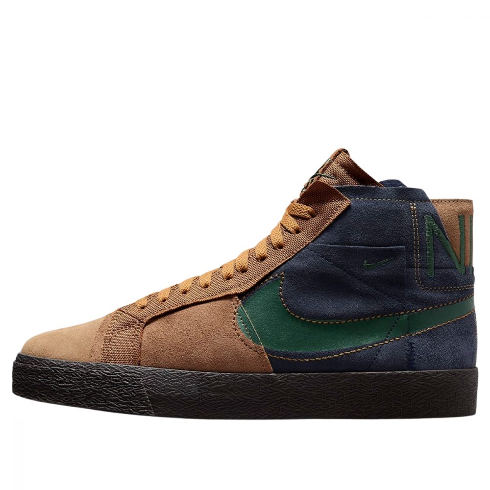 Giày Nike Zoom Blazer Mid Premium SB ‘Legend Dark Brown Obsidian’ FZ3306-200