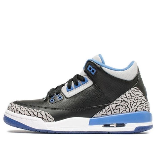 Giày nữ Air Jordan 3 Retro BG ‘Sport Blue’ 398614-007
