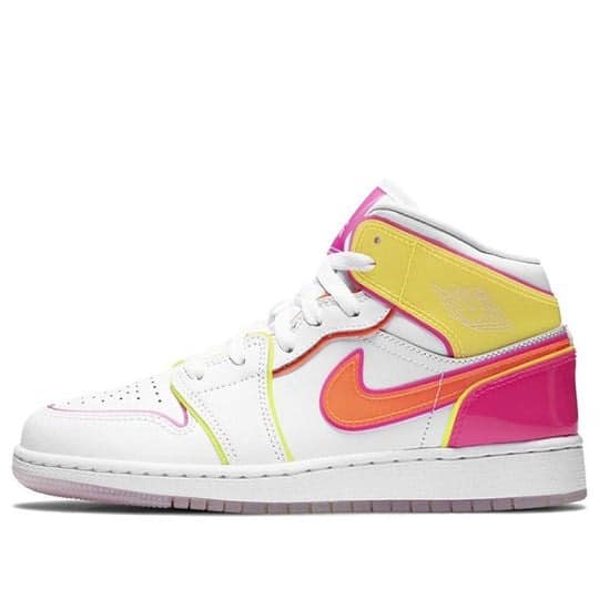 Giày nữ Nike Air Jordan 1 Mid SE ‘Edge Glow’ (GS) CV4611-100