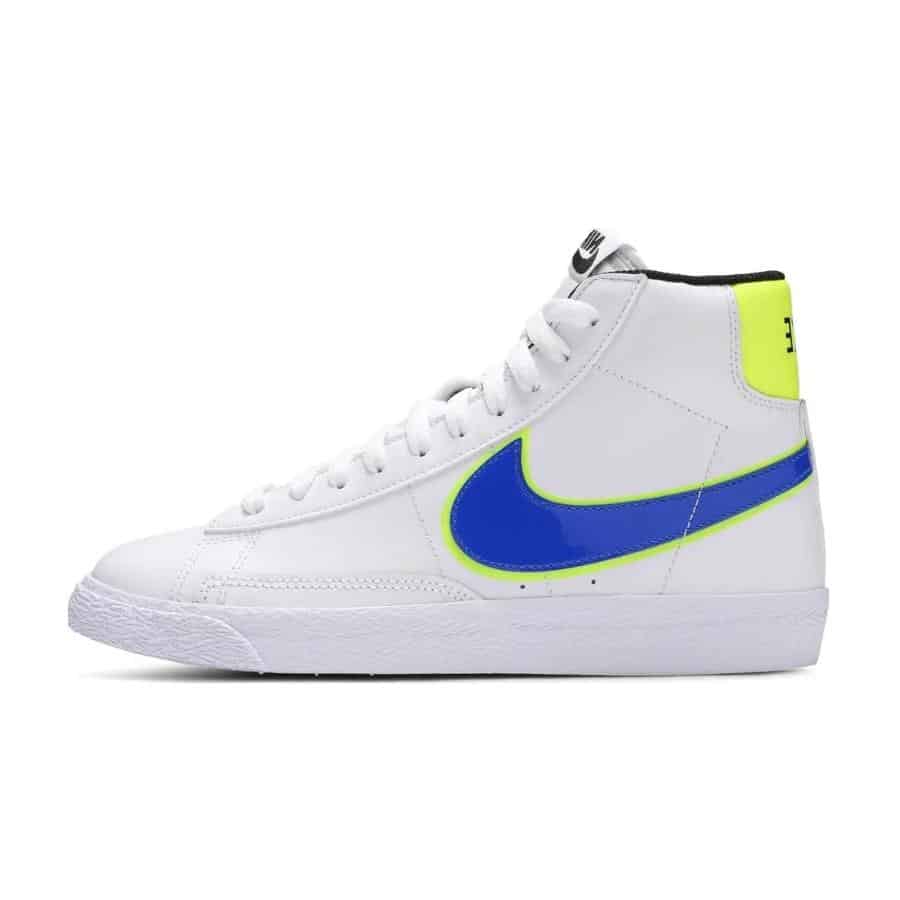 Giày nữ Nike Blazer Mid ‘Racer Blue Volt’ (GS)  DB4677-100