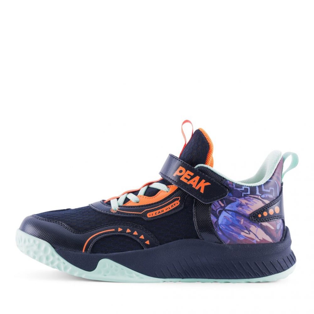 Giày PEAK Basketball Kids ‘Black Orange’ EK3205ADC
