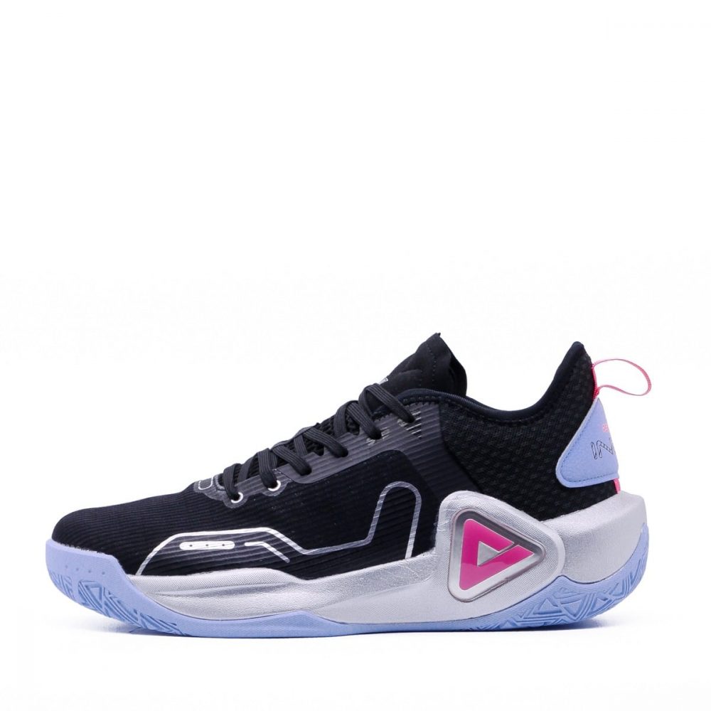 Giày PEAK Basketball Sonic Boom ‘Black Silver’ E39001ADB