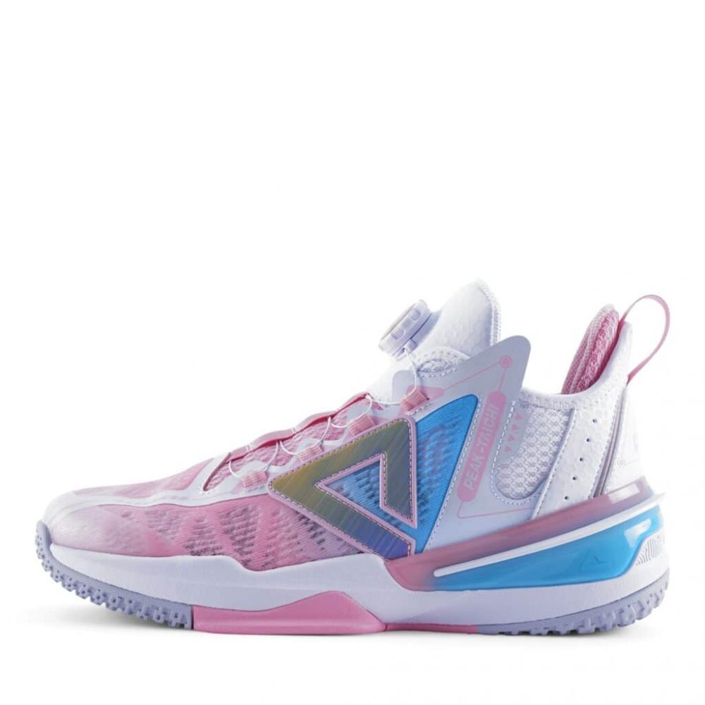 Giày PEAK Taichi Flash Basketball Kids Sunset & Beach ‘Sakura’ EKT3207AH