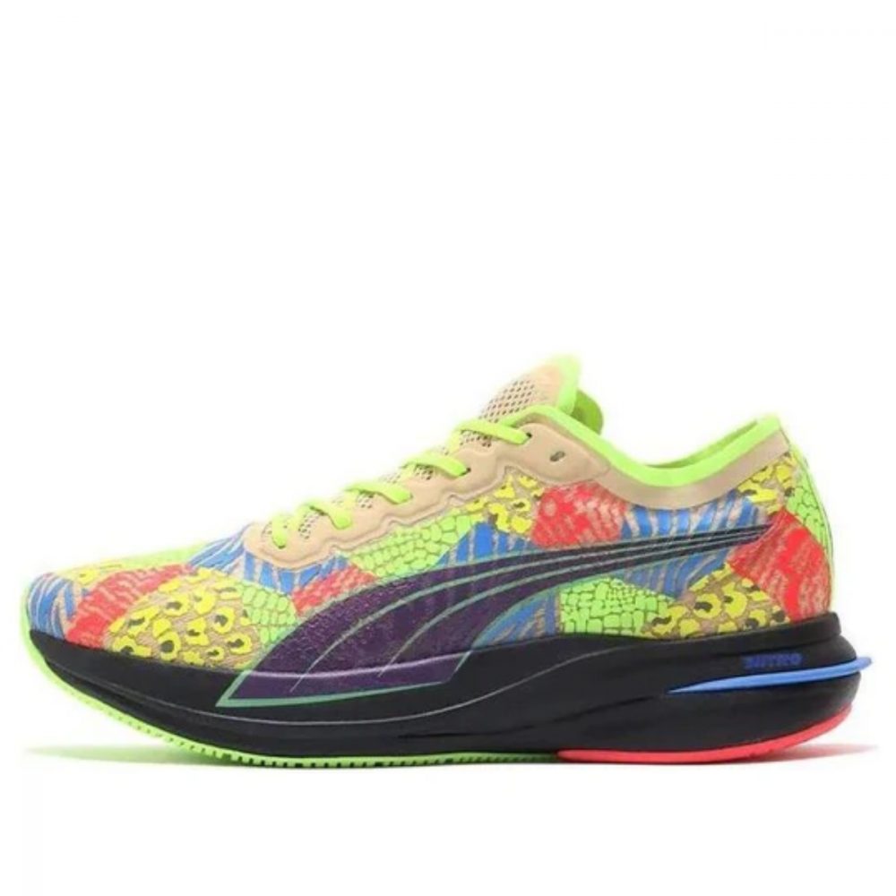Giày PUMA Deviate Nitro x Atmos ‘Green Red Blue’ 376214-01