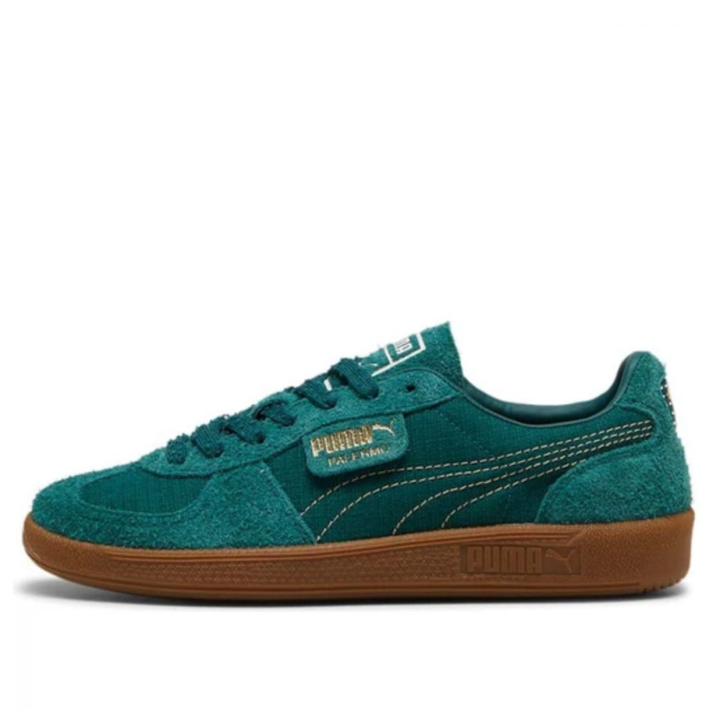 Giày PUMA Palermo Texture ‘Dark Myrtle Gold’ 398523-01