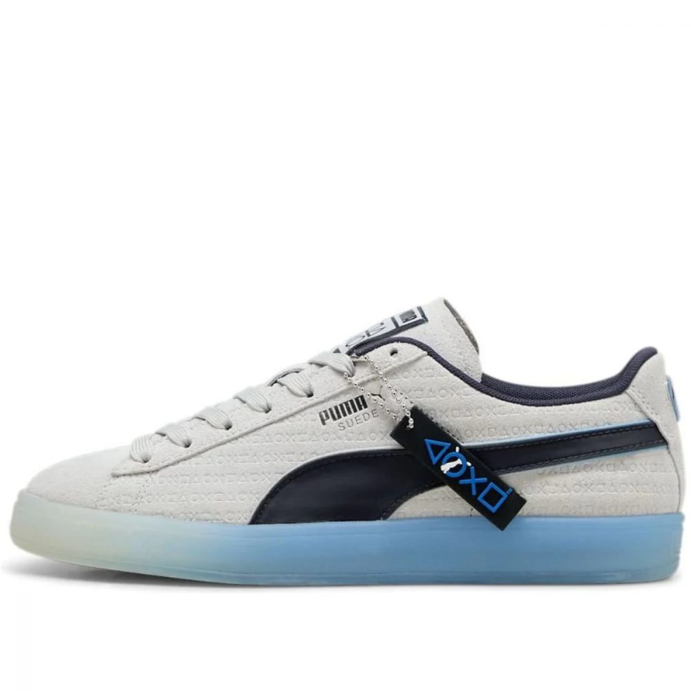 Giày Puma Suede Playstation Glacial Grey 396246-01