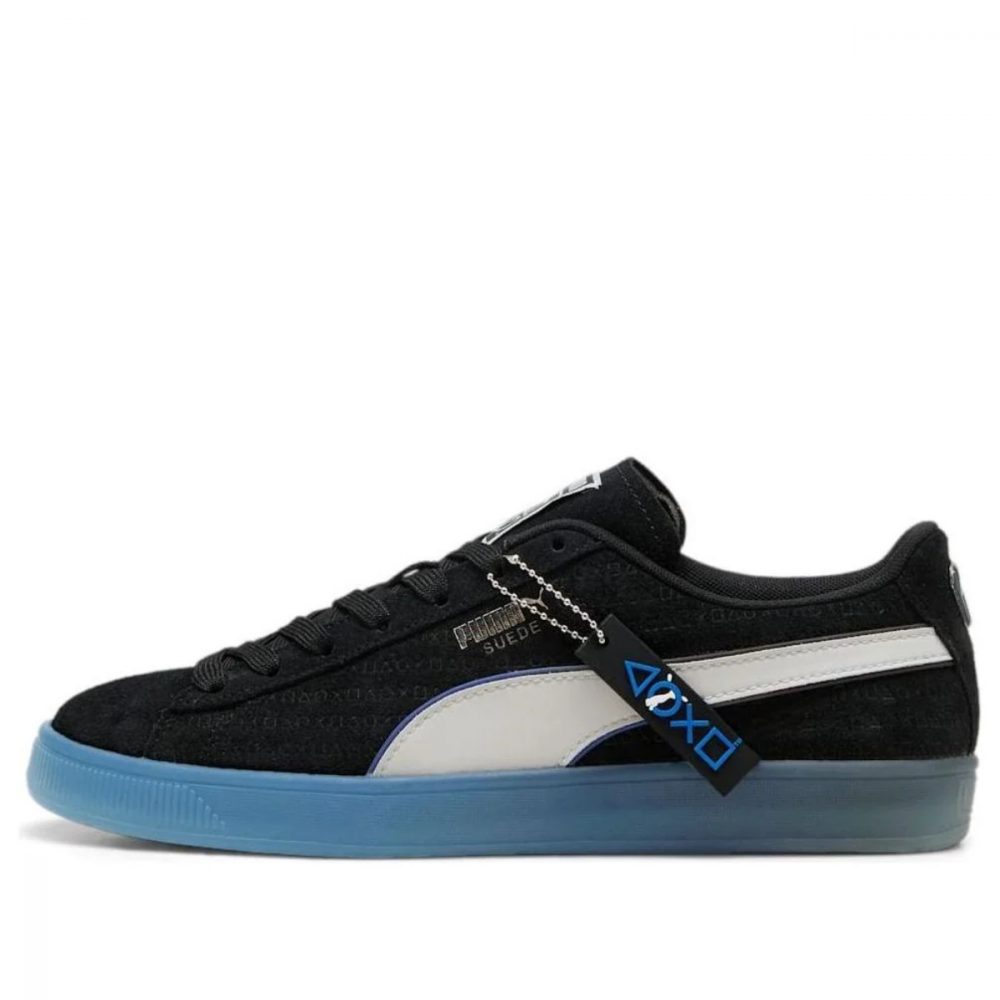 Giày PUMA x Playstation Suede ‘Black Glacial Grey’ 396246-02