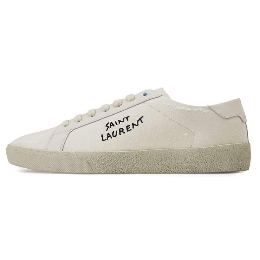 Giày Saint Laurent Court Classic SL-06 ‘Cream’ 611106 GUP10 9113