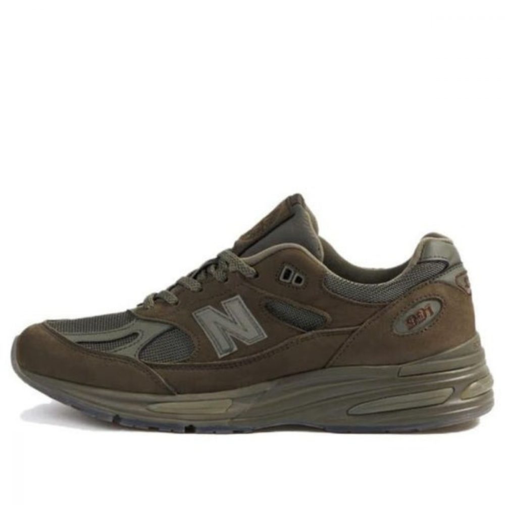 Giày Stone Island x New Balance 991v2 Made in England ‘Ghost Pack – Military Green’ U991SC2