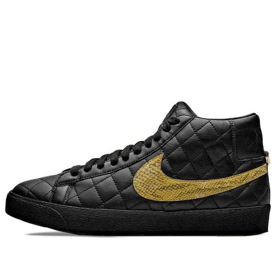 Giày Supreme x Nike Zoom Blazer Mid QS SB ‘Black Snakeskin’ DV5078-001