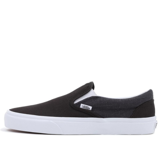 Giày Vans Summer Linen Classic Slip-Ons ‘Black’ 964B6SH77B0915GS