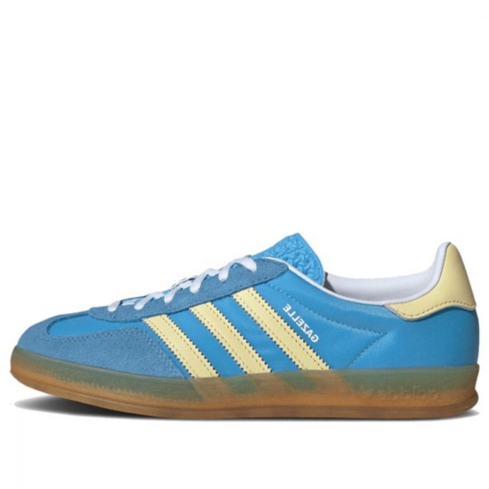Giày (WMNS) adidas originals Gazelle Indoor ‘Blue Burst Yellow’ IE2960