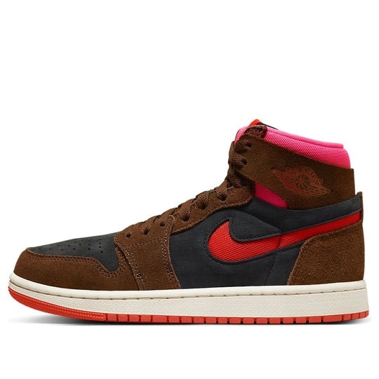 Giày (WMNS) Air Jordan 1 High Zoom Comfort 2 ‘Cacao Wow Picante Red’ DV1305-206