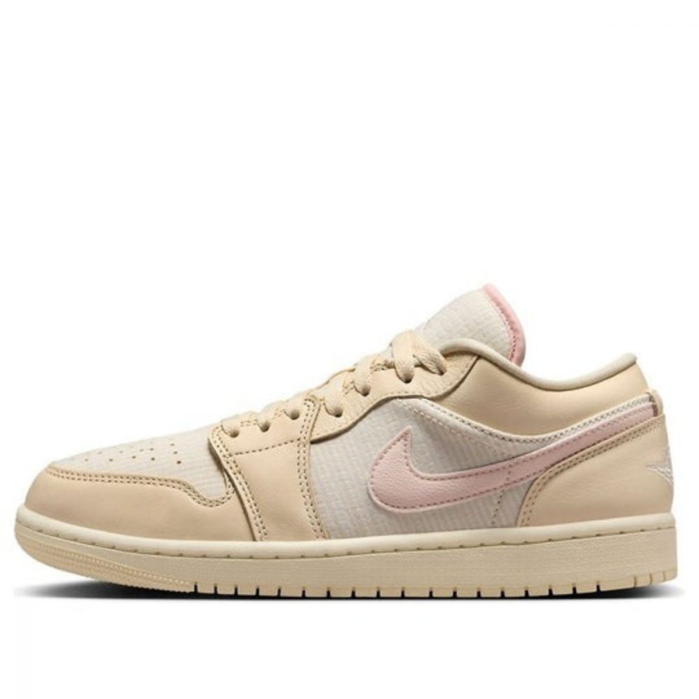 Giày (WMNS) Air Jordan 1 Low SE ‘Linen Legend Pink’ FQ1925-100