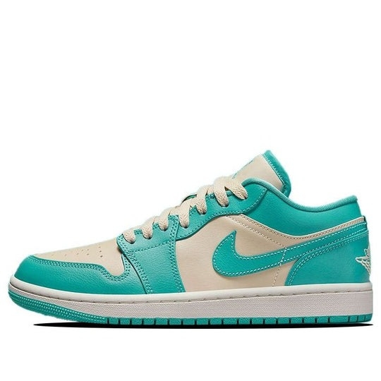 Giày (WMNS) Air Jordan 1 Low ‘Tropical Teal Sandy Beige’ DC0774-131