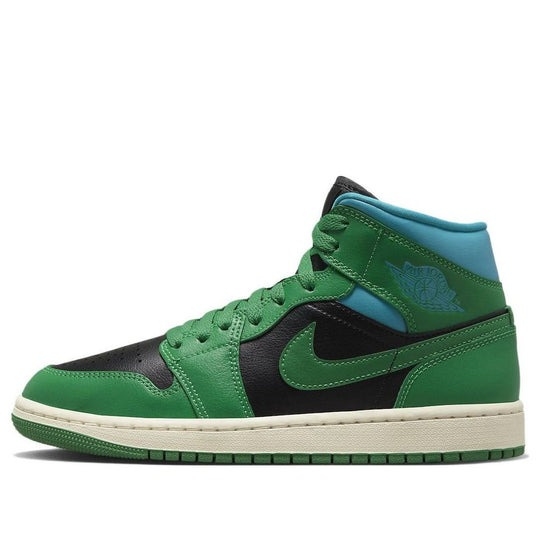 Giày (WMNS) Air Jordan 1 Mid ‘Lucky Green Aquatone’ BQ6472-033