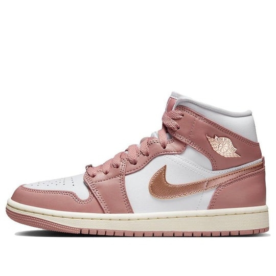 Giày (WMNS) Air Jordan 1 Mid SE ‘Red Stardust’ FB9892-670