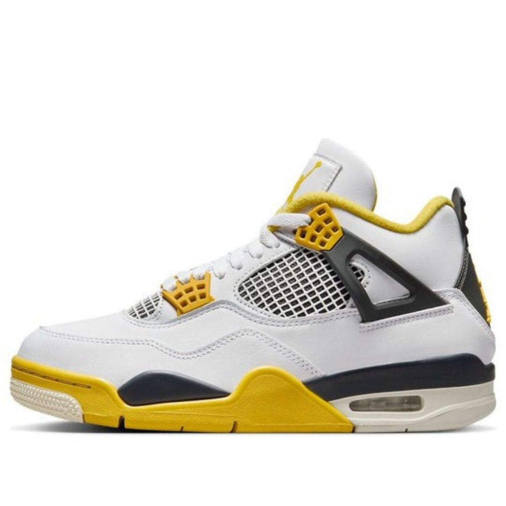 Giày (WMNS) Air Jordan 4 Retro ‘Vivid Sulfur’ AQ9129-101