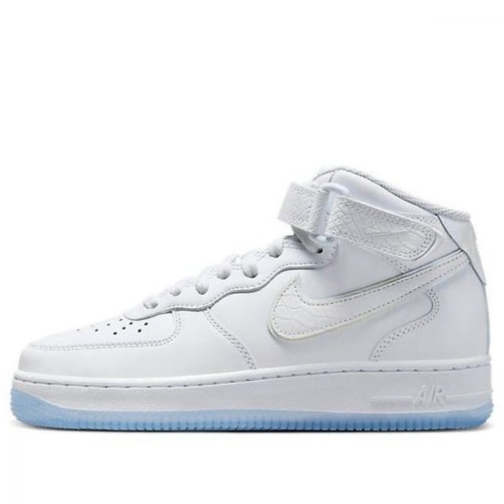 Giày (WMNS) Nike Air Force 1 Mid ‘White Ice Reptile’ FN4274-100