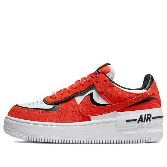 Giày (WMNS) Nike Air Force 1 Shadow ‘Cracked Leather – Rush Orange’ DQ8586-800